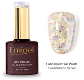 Special gel Polish-Flash Bloom Gel Polish-007- Champange Glow